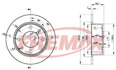 Тормозной диск Premium Carbon + FREMAX купить