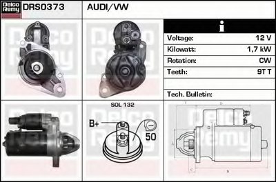 Стартер Remanufactured REMY (Light Duty) DELCO REMY купить