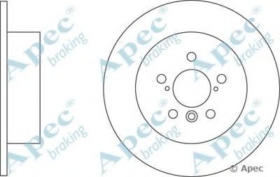 Тормозной диск APEC braking купить