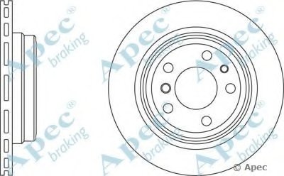 Тормозной диск APEC braking купить