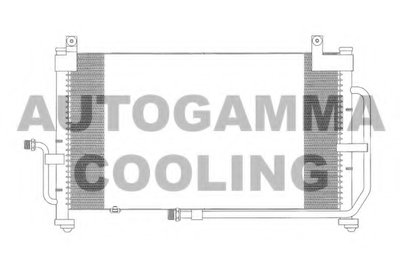 Конденсатор, кондиционер AUTOGAMMA купить