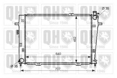 Радиатор, охлаждение двигателя QUINTON HAZELL купить