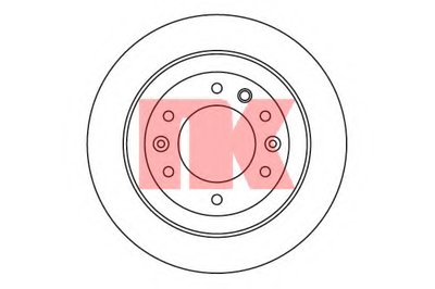 Тормозной диск NK купить