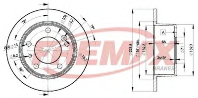 Тормозной диск Premium Carbon + FREMAX купить