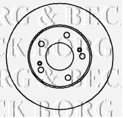 Тормозной диск BORG & BECK купить