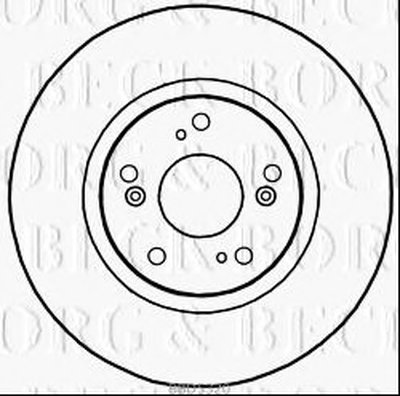 Тормозной диск BORG & BECK купить