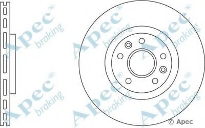 Тормозной диск APEC braking купить