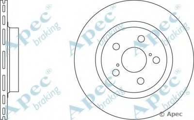 Тормозной диск APEC braking купить