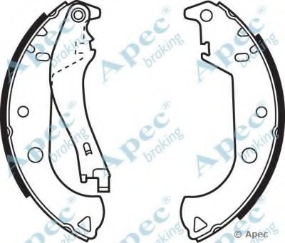 Тормозные колодки APEC braking купить