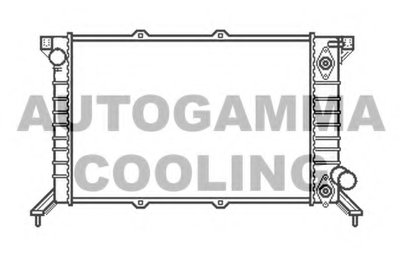 Радиатор, охлаждение двигателя AUTOGAMMA купить