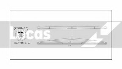 Щетка стеклоочистителя LUCAS ELECTRICAL