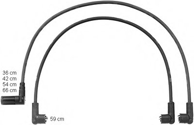 Комплект проводов зажигания