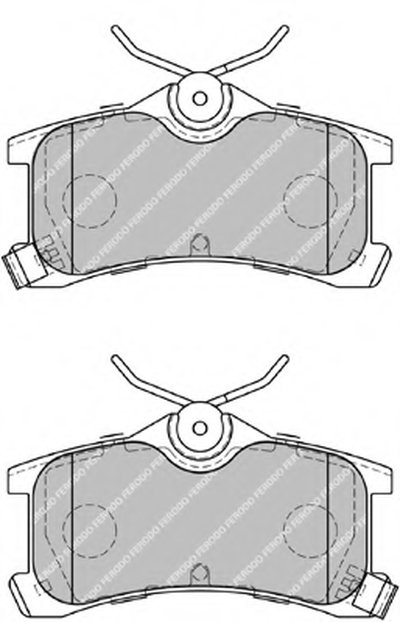 Комплект тормозных колодок, дисковый тормоз PREMIER FERODO купить