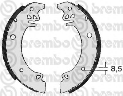 Комплект тормозных колодок BREMBO купить