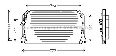 Конденсатор, кондиционер AVA QUALITY COOLING купить