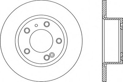 Тормозной диск ADAPTIVE OPEN PARTS купить