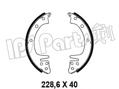 Тормозные колодки IPS Parts IPS Parts купить