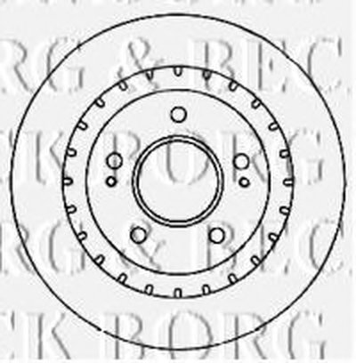 Тормозной диск BORG & BECK купить