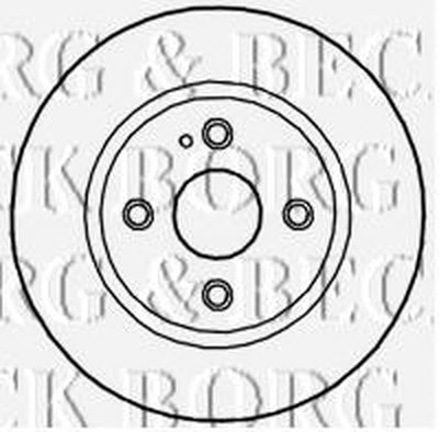 Тормозной диск BORG & BECK купить