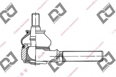 Наконечник поперечной рулевой тяги DJ PARTS