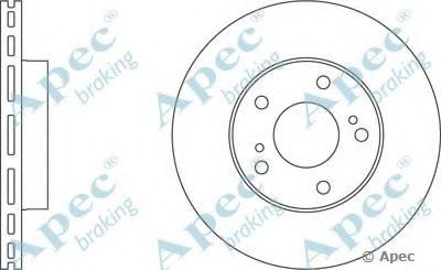 Тормозной диск APEC braking купить