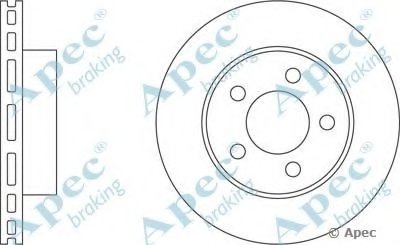 Тормозной диск APEC braking купить