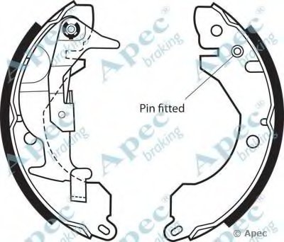 Тормозные колодки APEC braking купить