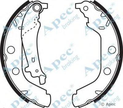 Тормозные колодки APEC braking купить