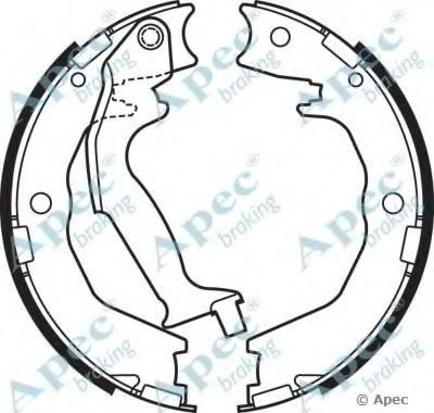 Тормозные колодки APEC braking купить