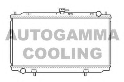 Радиатор, охлаждение двигателя AUTOGAMMA купить