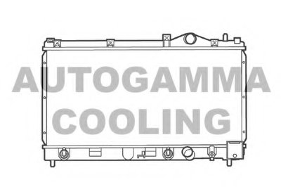 Радиатор, охлаждение двигателя AUTOGAMMA купить