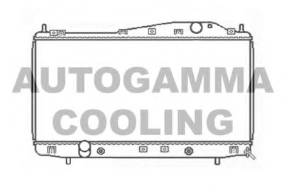 Радиатор, охлаждение двигателя AUTOGAMMA купить