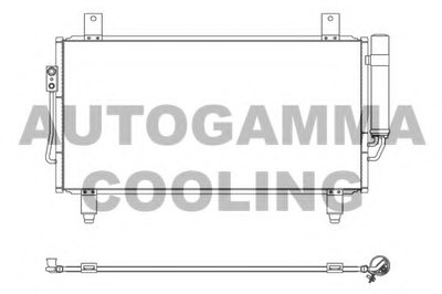 Конденсатор, кондиционер AUTOGAMMA купить