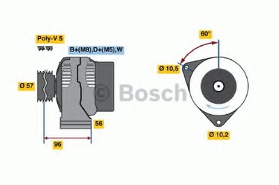 Генератор BOSCH купить