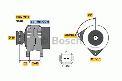 Генератор BOSCH купить