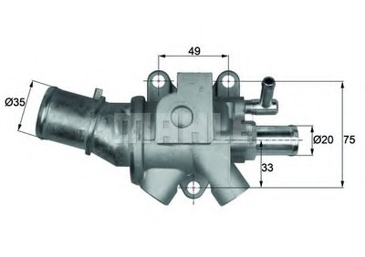 Термостат, охлаждающая жидкость BEHR купить