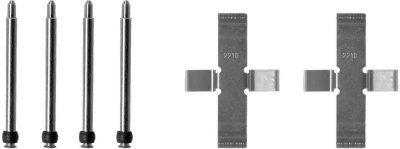 Комплектующие, колодки дискового тормоза MINTEX