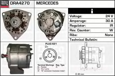 Генератор Remanufactured DELCO REMY (Heavy Duty) DELCO REMY купить