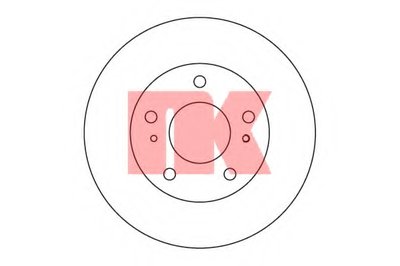 Тормозной диск NK купить
