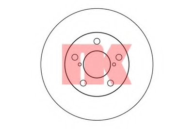 Тормозной диск NK купить
