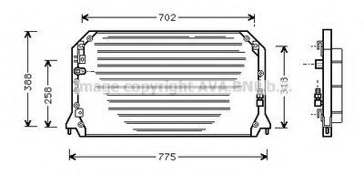 Конденсатор, кондиционер AVA QUALITY COOLING купить