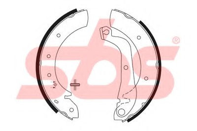 Комплект тормозных колодок sbs купить