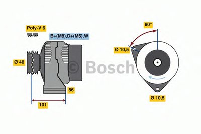 Генератор BOSCH купить