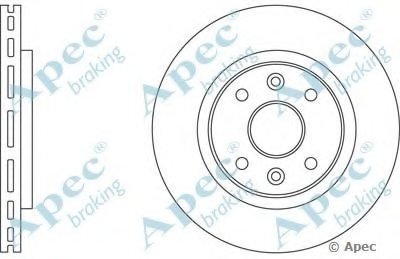 Тормозной диск APEC braking купить