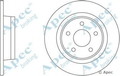 Тормозной диск APEC braking купить