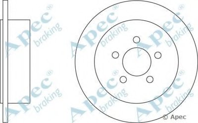 Тормозной диск APEC braking купить