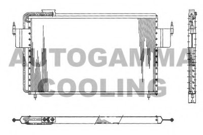 Конденсатор, кондиционер AUTOGAMMA купить