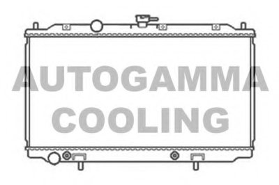 Радиатор, охлаждение двигателя AUTOGAMMA купить