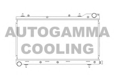 Радиатор, охлаждение двигателя AUTOGAMMA купить