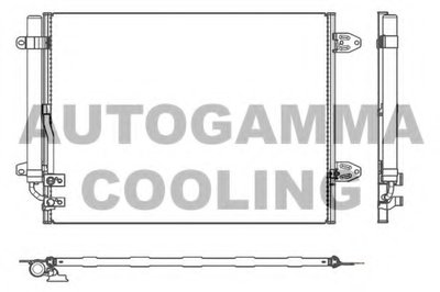 Конденсатор, кондиционер AUTOGAMMA купить
